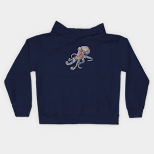 Octopus Lowpoly Kids Hoodie